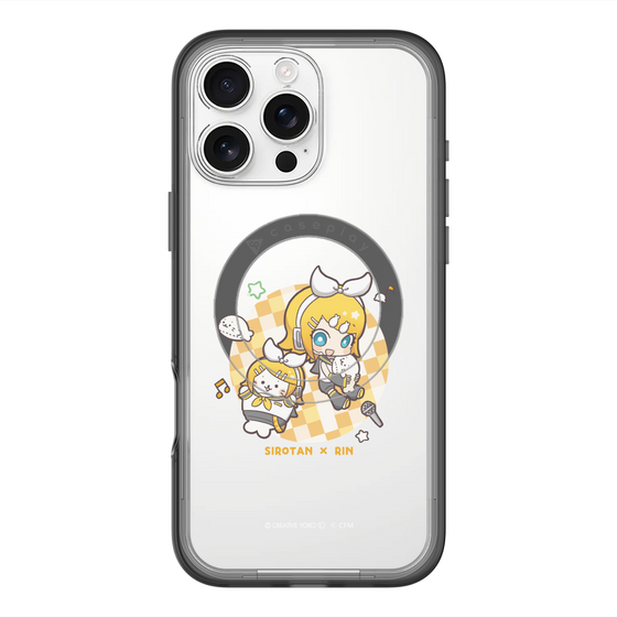 スリムプロテクションプレミアムケース with MagSafe［ しろたん×初音ミク - しろたん×鏡音リン ］