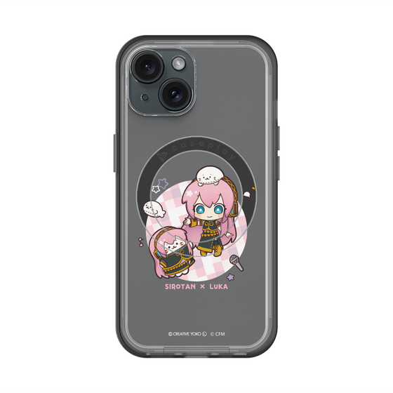 スリムプロテクションプレミアムケース with MagSafe［ しろたん×初音ミク - しろたん×巡音ルカ ］