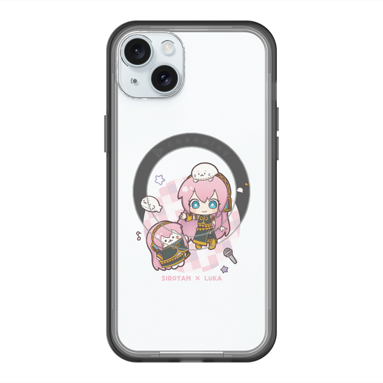 スリムプロテクションプレミアムケース with MagSafe［ しろたん×初音ミク - しろたん×巡音ルカ ］