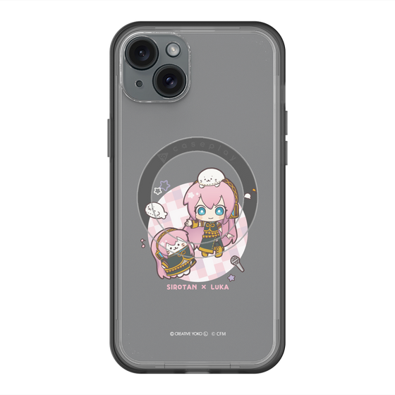 スリムプロテクションプレミアムケース with MagSafe［ しろたん×初音ミク - しろたん×巡音ルカ ］