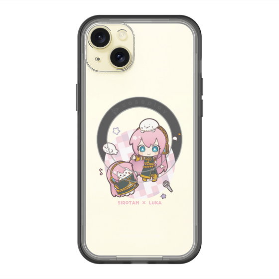 スリムプロテクションプレミアムケース with MagSafe［ しろたん×初音ミク - しろたん×巡音ルカ ］