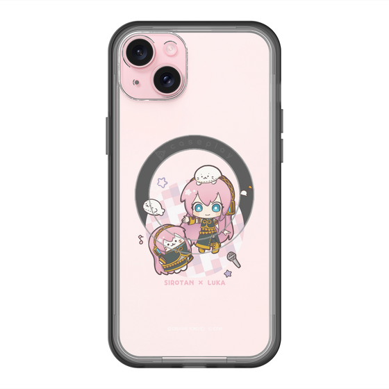 スリムプロテクションプレミアムケース with MagSafe［ しろたん×初音ミク - しろたん×巡音ルカ ］