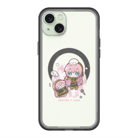 スリムプロテクションプレミアムケース with MagSafe［ しろたん×初音ミク - しろたん×巡音ルカ ］