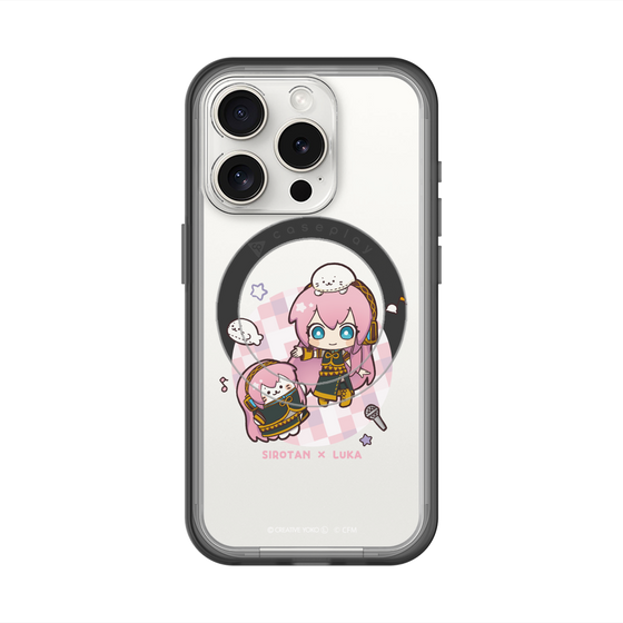 スリムプロテクションプレミアムケース with MagSafe［ しろたん×初音ミク - しろたん×巡音ルカ ］