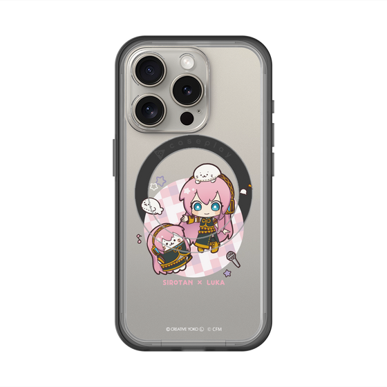 スリムプロテクションプレミアムケース with MagSafe［ しろたん×初音ミク - しろたん×巡音ルカ ］
