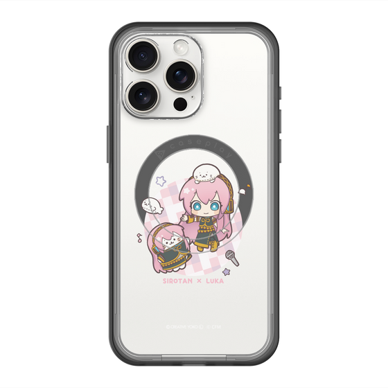 スリムプロテクションプレミアムケース with MagSafe［ しろたん×初音ミク - しろたん×巡音ルカ ］