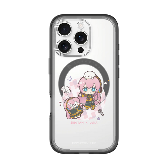 スリムプロテクションプレミアムケース with MagSafe［ しろたん×初音ミク - しろたん×巡音ルカ ］