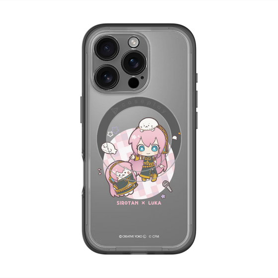 スリムプロテクションプレミアムケース with MagSafe［ しろたん×初音ミク - しろたん×巡音ルカ ］