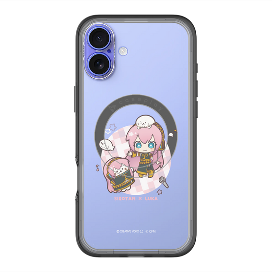 スリムプロテクションプレミアムケース with MagSafe［ しろたん×初音ミク - しろたん×巡音ルカ ］