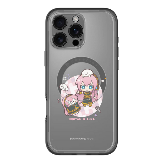 スリムプロテクションプレミアムケース with MagSafe［ しろたん×初音ミク - しろたん×巡音ルカ ］