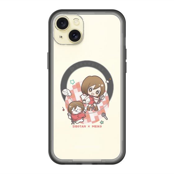 スリムプロテクションプレミアムケース with MagSafe［ しろたん×初音ミク - しろたん×MEIKO ］