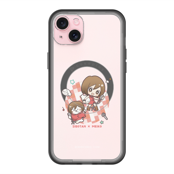 スリムプロテクションプレミアムケース with MagSafe［ しろたん×初音ミク - しろたん×MEIKO ］