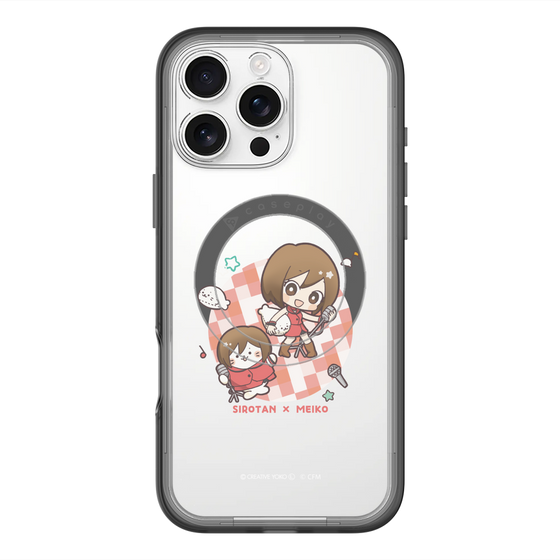 スリムプロテクションプレミアムケース with MagSafe［ しろたん×初音ミク - しろたん×MEIKO ］
