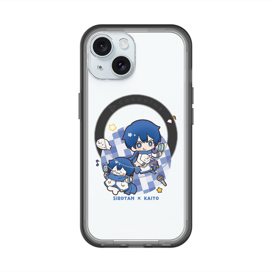 スリムプロテクションプレミアムケース with MagSafe［ しろたん×初音ミク - しろたん×KAITO ］