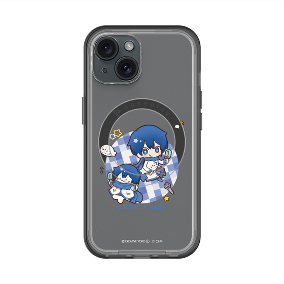 スリムプロテクションプレミアムケース with MagSafe［ しろたん×初音ミク - しろたん×KAITO ］
