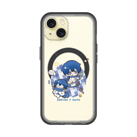 スリムプロテクションプレミアムケース with MagSafe［ しろたん×初音ミク - しろたん×KAITO ］