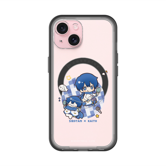 スリムプロテクションプレミアムケース with MagSafe［ しろたん×初音ミク - しろたん×KAITO ］