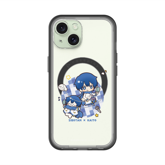 スリムプロテクションプレミアムケース with MagSafe［ しろたん×初音ミク - しろたん×KAITO ］