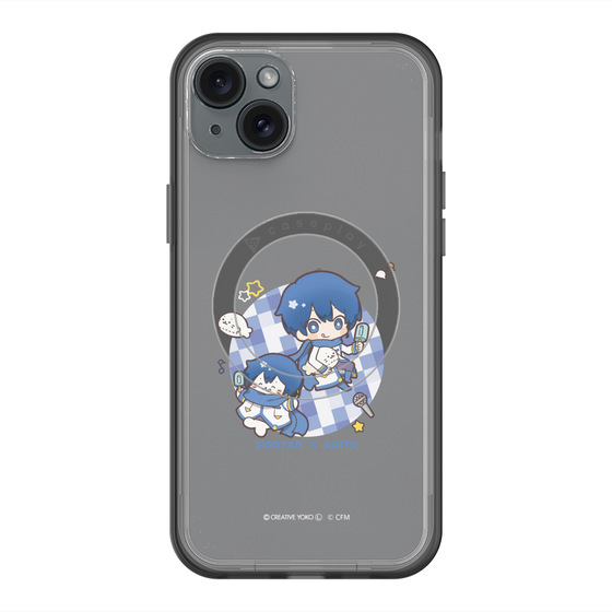 スリムプロテクションプレミアムケース with MagSafe［ しろたん×初音ミク - しろたん×KAITO ］