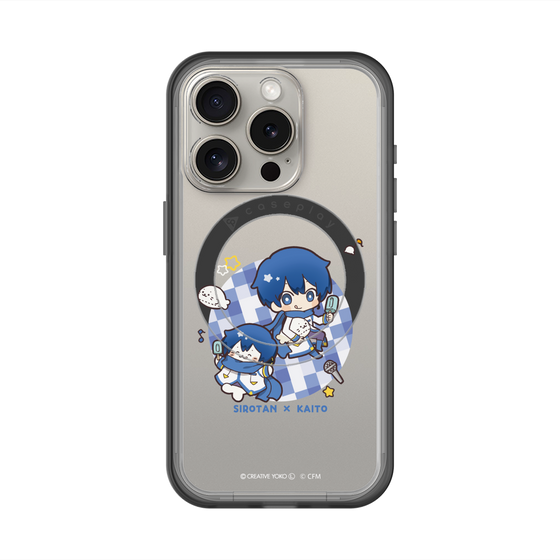 スリムプロテクションプレミアムケース with MagSafe［ しろたん×初音ミク - しろたん×KAITO ］