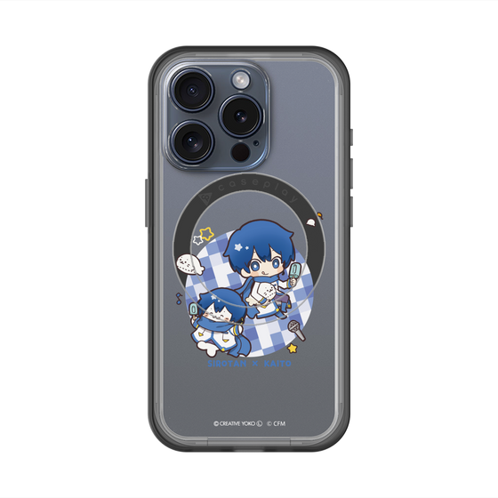 スリムプロテクションプレミアムケース with MagSafe［ しろたん×初音ミク - しろたん×KAITO ］