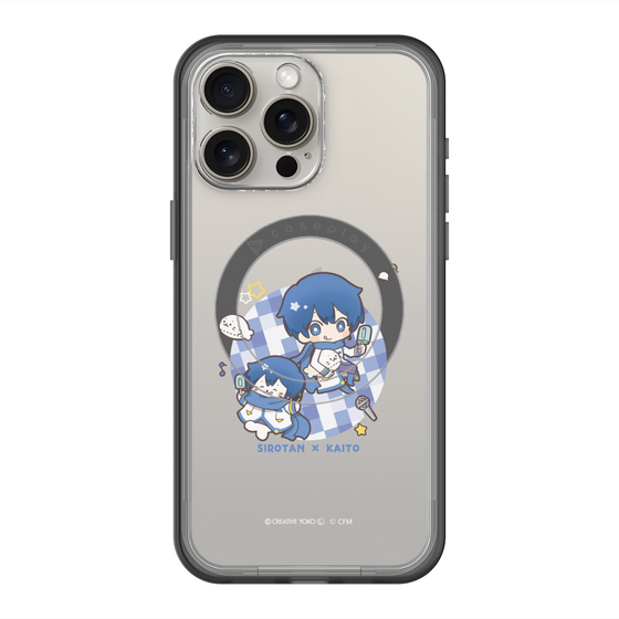 スリムプロテクションプレミアムケース with MagSafe［ しろたん×初音ミク - しろたん×KAITO ］