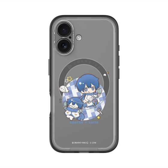 スリムプロテクションプレミアムケース with MagSafe［ しろたん×初音ミク - しろたん×KAITO ］