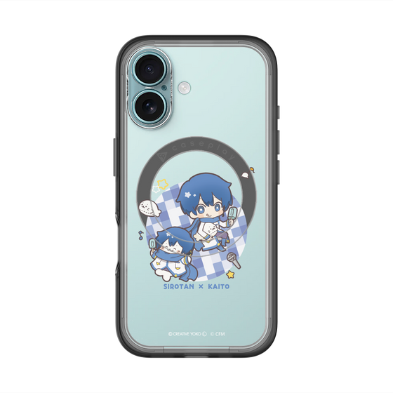 スリムプロテクションプレミアムケース with MagSafe［ しろたん×初音ミク - しろたん×KAITO ］