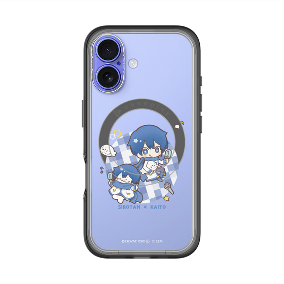 スリムプロテクションプレミアムケース with MagSafe［ しろたん×初音ミク - しろたん×KAITO ］