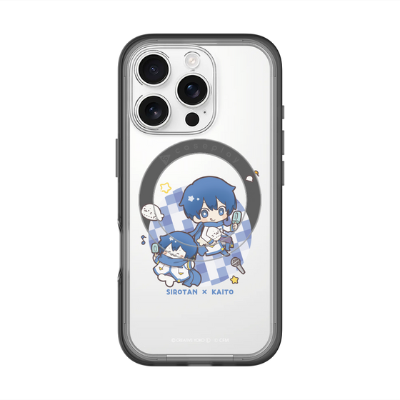 スリムプロテクションプレミアムケース with MagSafe［ しろたん×初音ミク - しろたん×KAITO ］