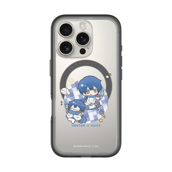 スリムプロテクションプレミアムケース with MagSafe［ しろたん×初音ミク - しろたん×KAITO ］