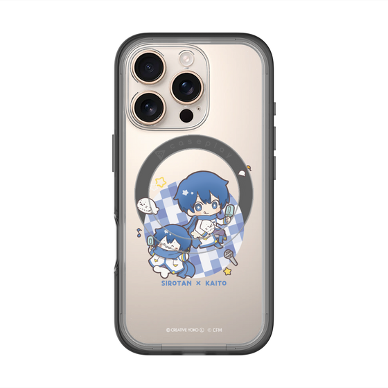 スリムプロテクションプレミアムケース with MagSafe［ しろたん×初音ミク - しろたん×KAITO ］