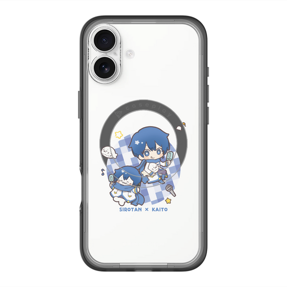 スリムプロテクションプレミアムケース with MagSafe［ しろたん×初音ミク - しろたん×KAITO ］