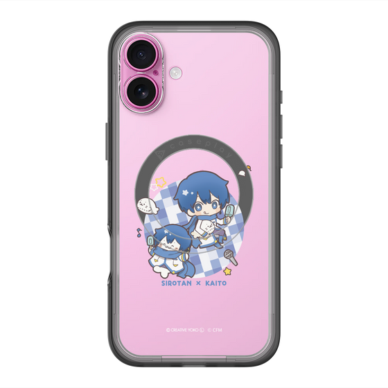 スリムプロテクションプレミアムケース with MagSafe［ しろたん×初音ミク - しろたん×KAITO ］