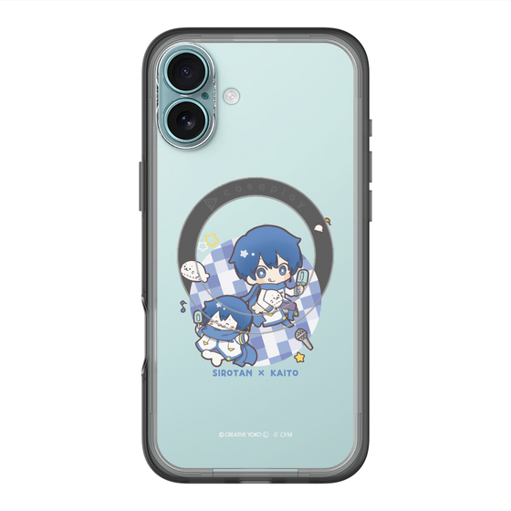 スリムプロテクションプレミアムケース with MagSafe［ しろたん×初音ミク - しろたん×KAITO ］
