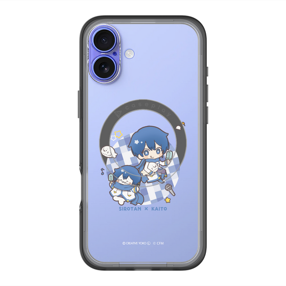 スリムプロテクションプレミアムケース with MagSafe［ しろたん×初音ミク - しろたん×KAITO ］