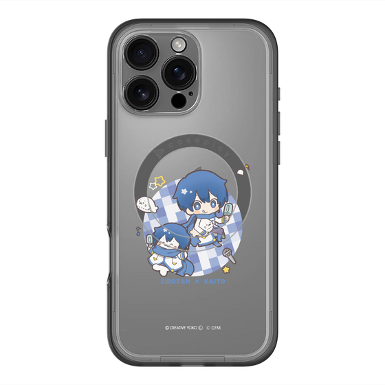 スリムプロテクションプレミアムケース with MagSafe［ しろたん×初音ミク - しろたん×KAITO ］