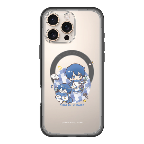 スリムプロテクションプレミアムケース with MagSafe［ しろたん×初音ミク - しろたん×KAITO ］