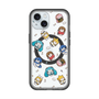 スリムプロテクションプレミアムケース with MagSafe［ しろたん×初音ミク - 総柄 - クリア ］