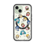 スリムプロテクションプレミアムケース with MagSafe［ しろたん×初音ミク - 総柄 - クリア ］