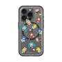 スリムプロテクションプレミアムケース with MagSafe［ しろたん×初音ミク - 総柄 - クリア ］