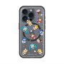 スリムプロテクションプレミアムケース with MagSafe［ しろたん×初音ミク - 総柄 - クリア ］