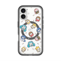 スリムプロテクションプレミアムケース with MagSafe［ しろたん×初音ミク - 総柄 - クリア ］