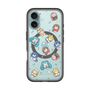 スリムプロテクションプレミアムケース with MagSafe［ しろたん×初音ミク - 総柄 - クリア ］