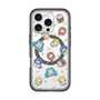 スリムプロテクションプレミアムケース with MagSafe［ しろたん×初音ミク - 総柄 - クリア ］
