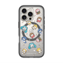 スリムプロテクションプレミアムケース with MagSafe［ しろたん×初音ミク - 総柄 - クリア ］