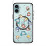 スリムプロテクションプレミアムケース with MagSafe［ しろたん×初音ミク - 総柄 - クリア ］