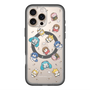 スリムプロテクションプレミアムケース with MagSafe［ しろたん×初音ミク - 総柄 - クリア ］