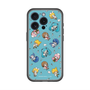 スリムプロテクションプレミアムケース with MagSafe［ しろたん×初音ミク - 総柄 - カラー ］