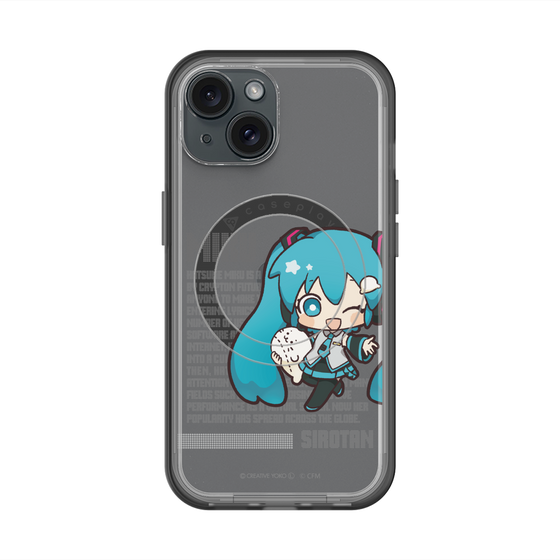 スリムプロテクションプレミアムケース with MagSafe［ しろたん×初音ミク - 初音ミク - デジタルコード ］